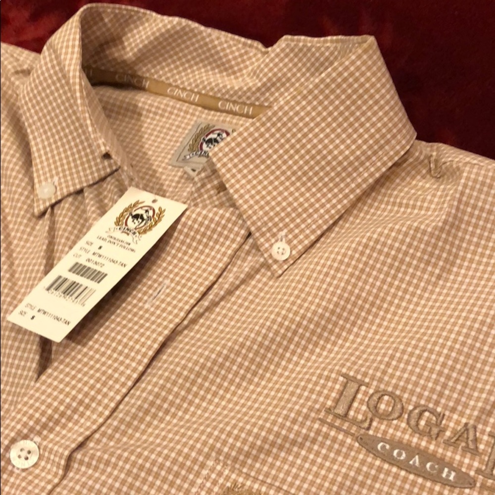 BRAND NEW Cinch Shirt- Logan Coach Trailers